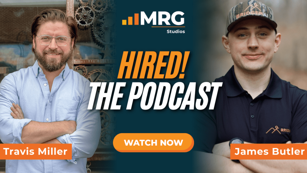 James Butler on HIRED! The Podcast Youtube Thumbnail